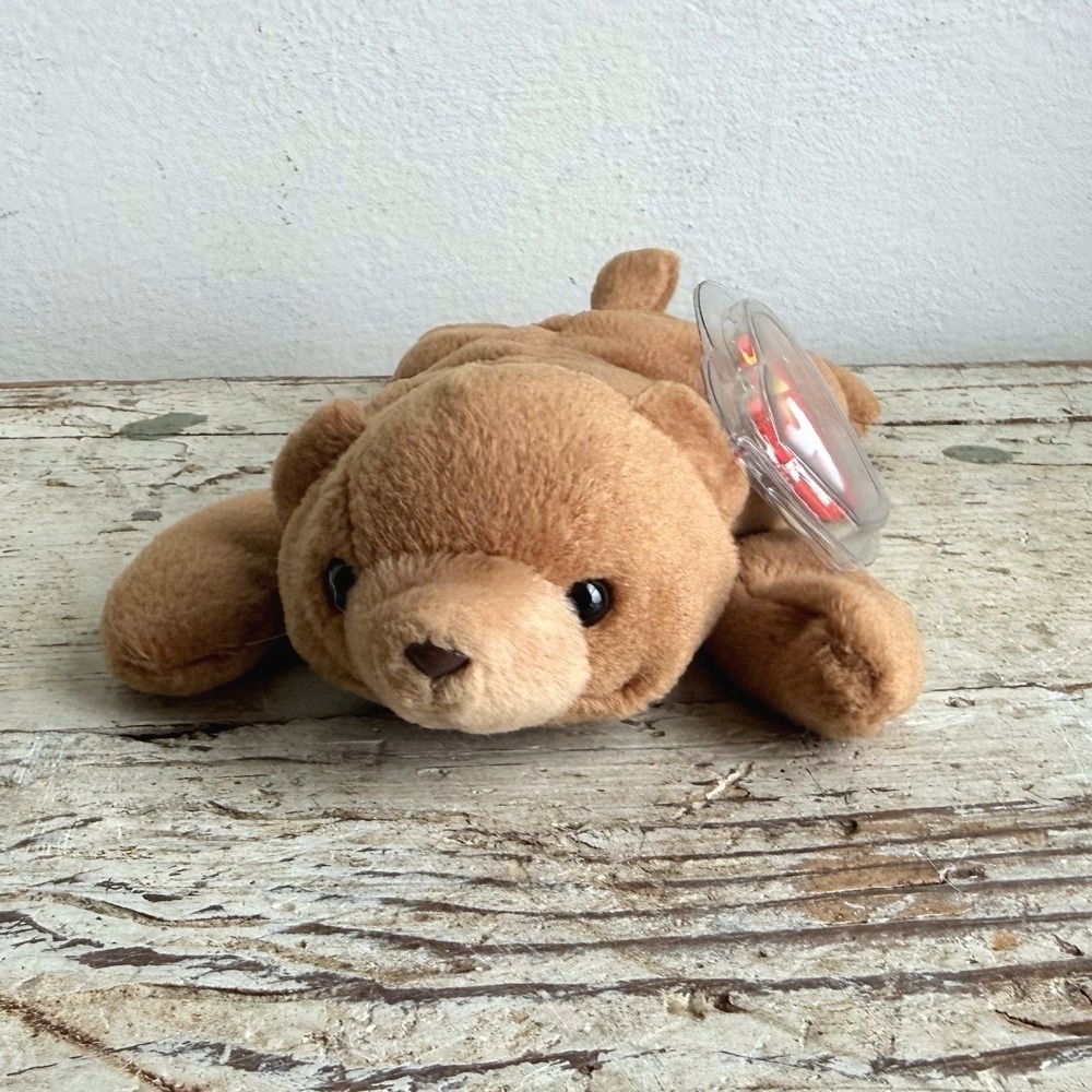 Ty Beanie Baby Cubbie the Brown Bear Plush Stuffed Animal with Tags